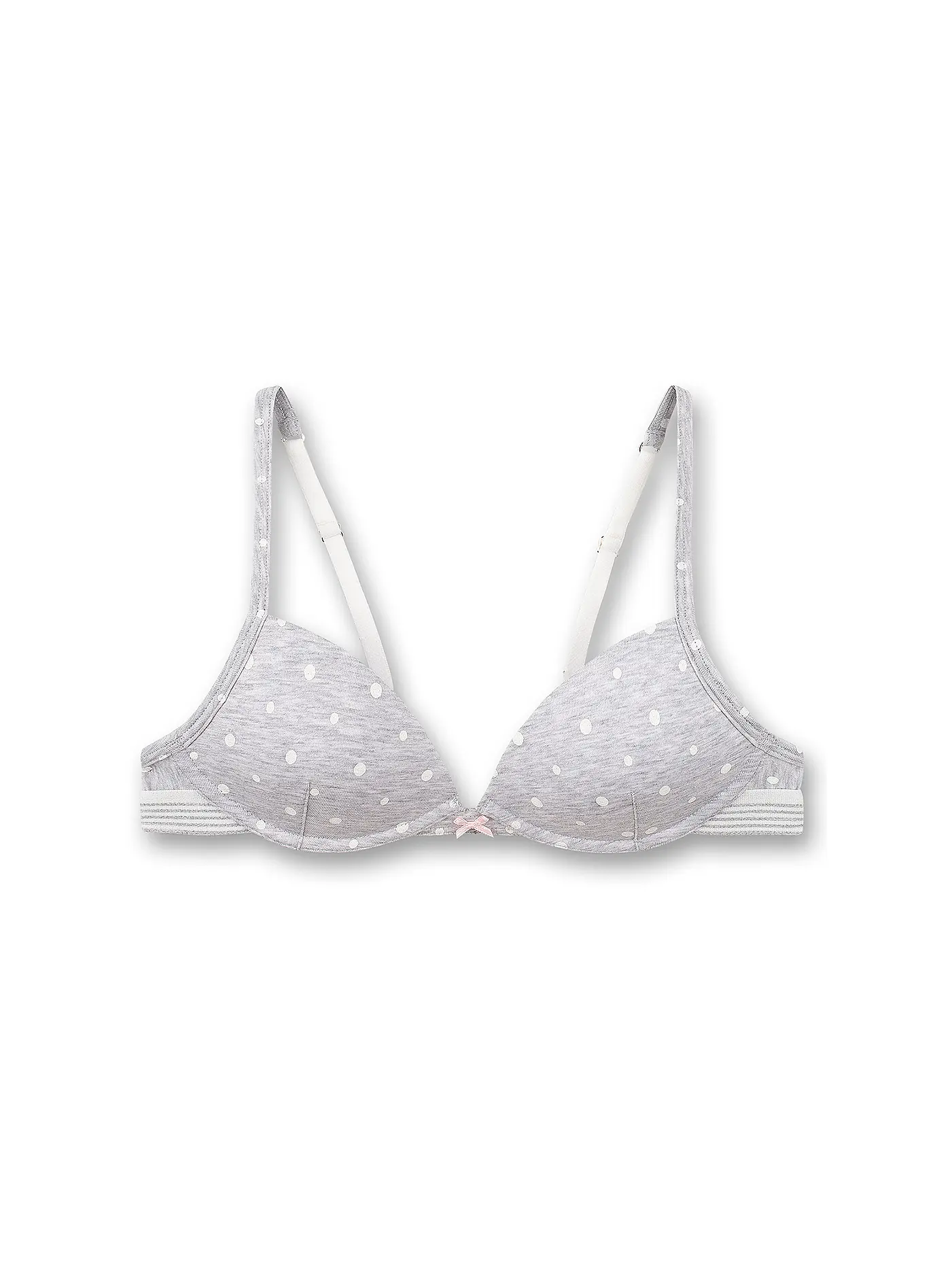 SANETTA | Mädchen Bustier - BH hellgrau melange | 